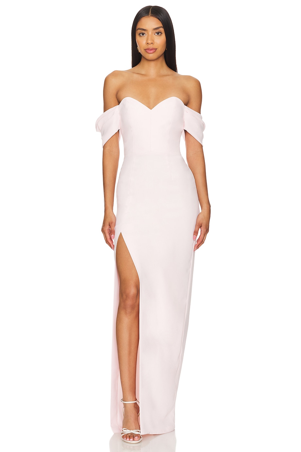 Amanda Uprichard x REVOLVE Falcon Gown in Blush REVOLVE