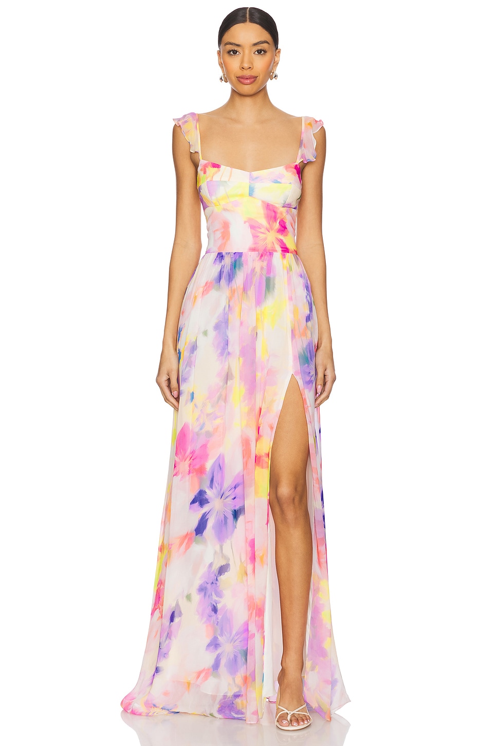 Layla Maxi Skirt in Monet Layla Maxi Skirt in Monet