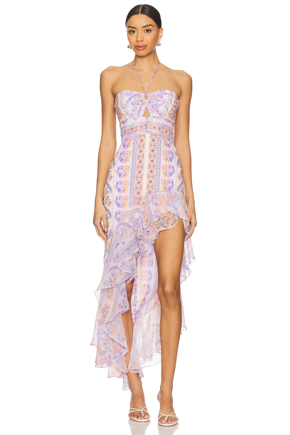 Amanda Uprichard Estrada Dress in Calabria Print | REVOLVE