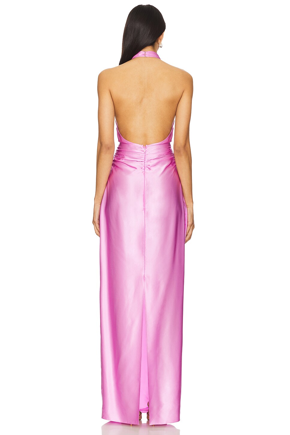 Amanda Uprichard Marcine Maxi Dress in Azalea | REVOLVE