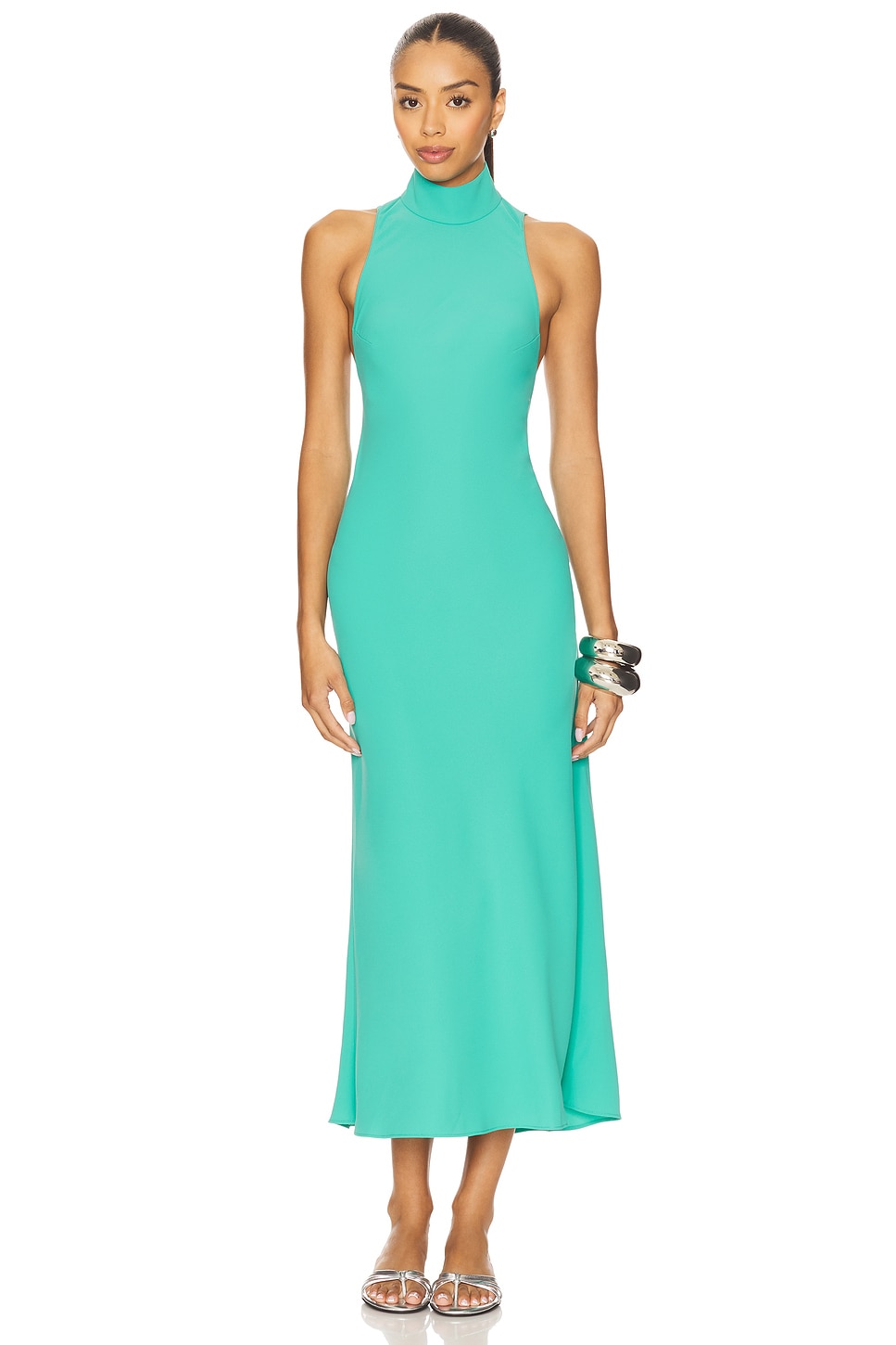 Amanda Uprichard Dupont Dress in Seafoam | REVOLVE