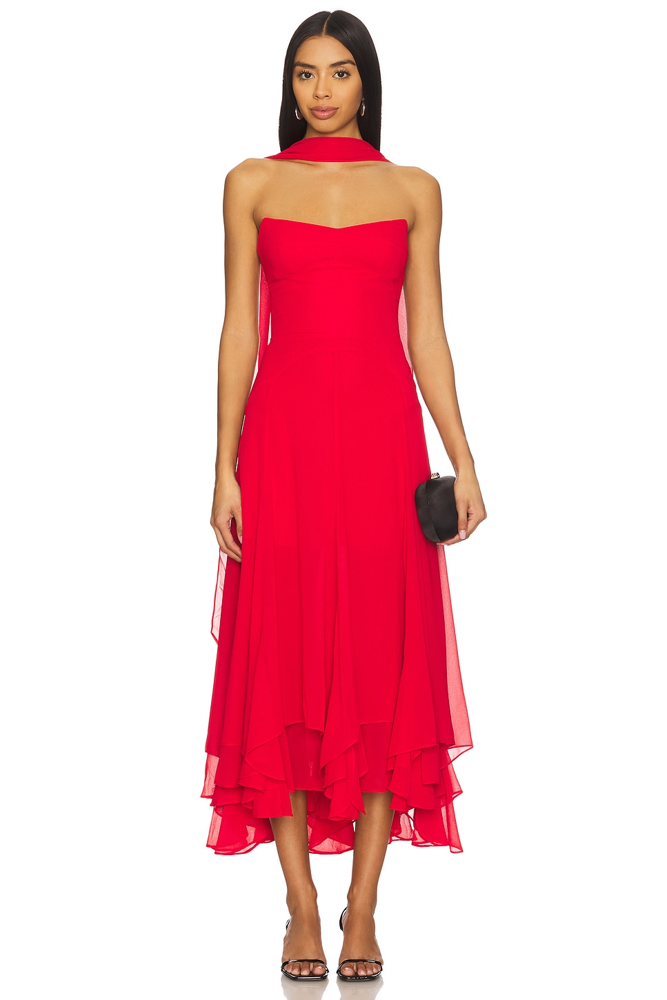 amur cherry drop waist dress Samira Maxi Dress