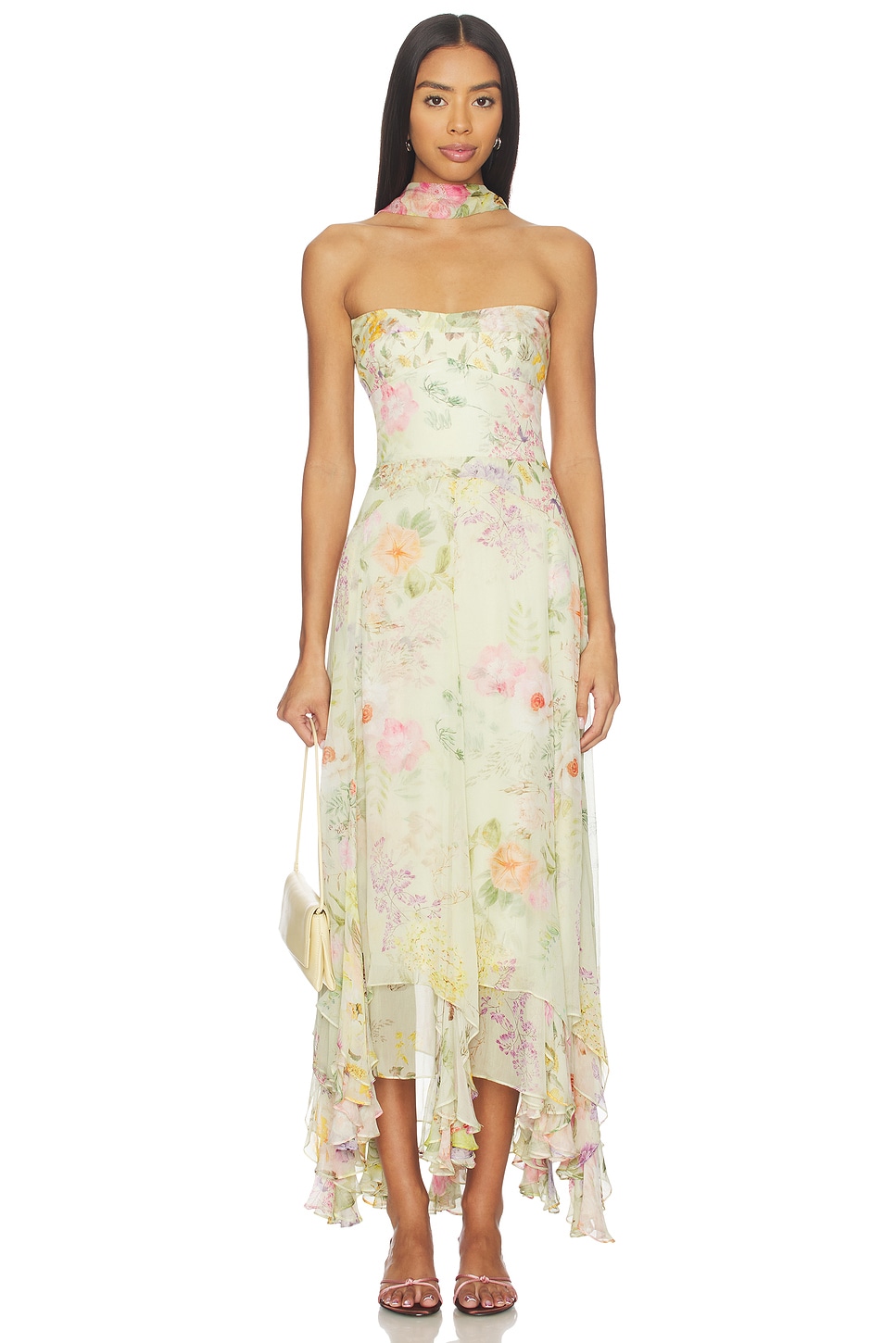 Monterey Dress With Scarf