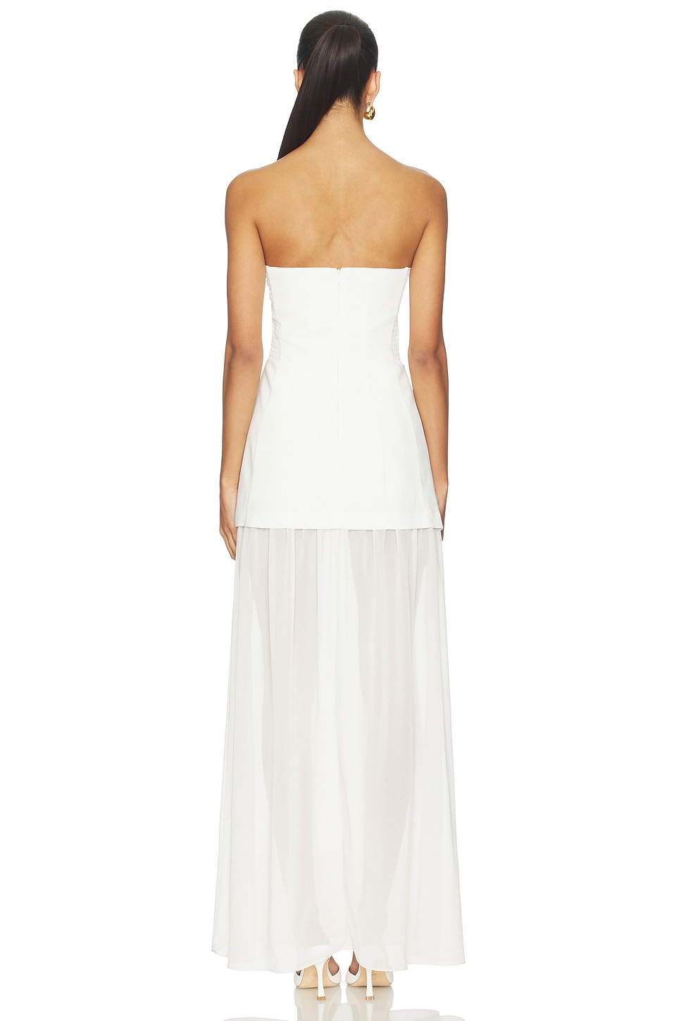 Amanda Uprichard CHRISTY ドレス - Ivory | REVOLVE