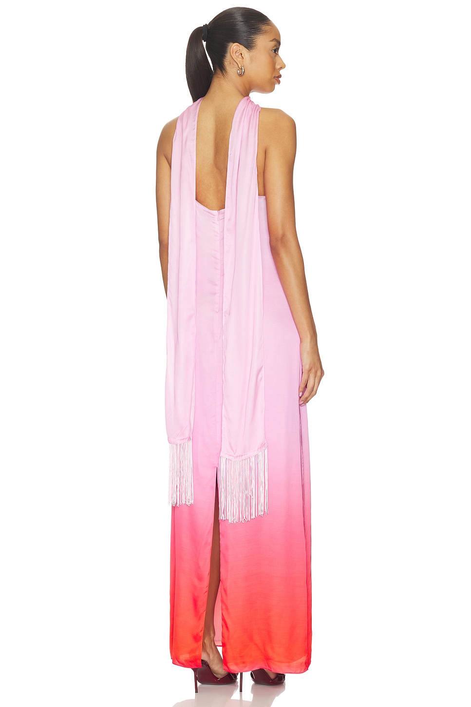Amanda Uprichard x REVOLVE Ashton Maxi Dress in Pink Combo | REVOLVE
