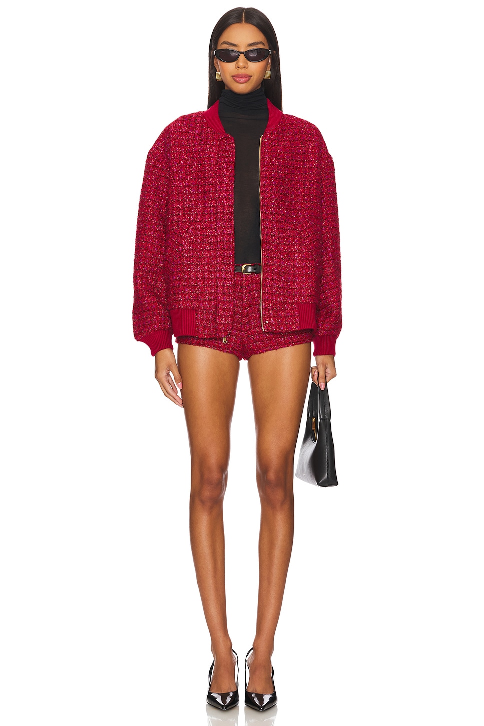 Amanda Uprichard Vero Bomber Jacket thumbnail