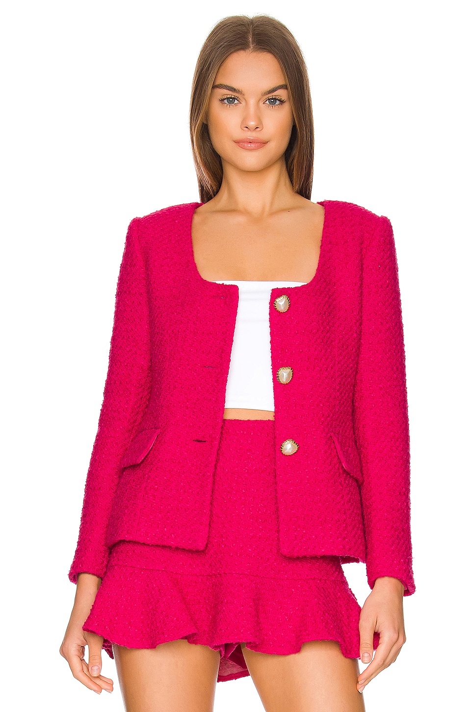 Amanda Uprichard Silvana Blazer in Rochelle | REVOLVE