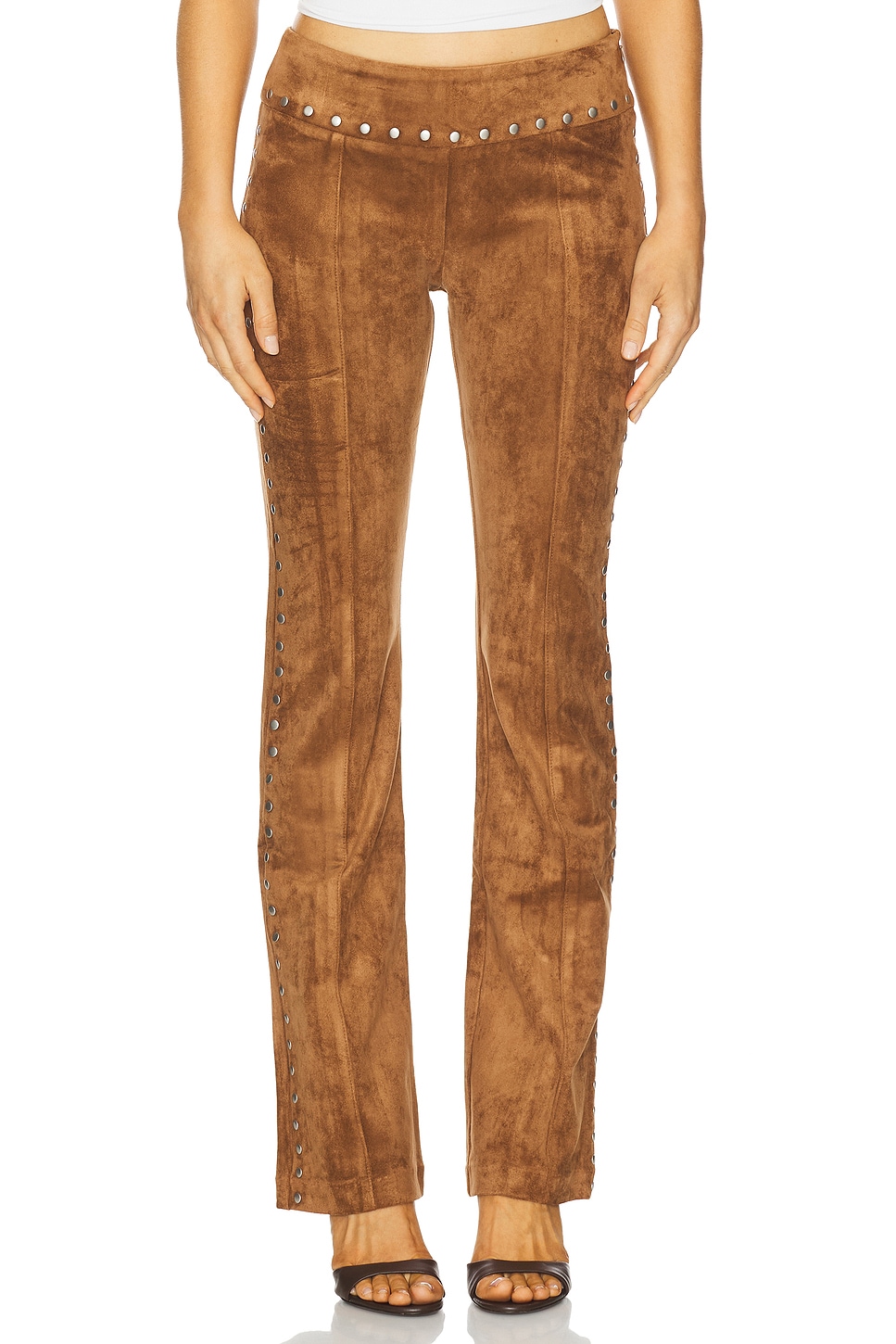 x REVOLVE Regency Suede Pants