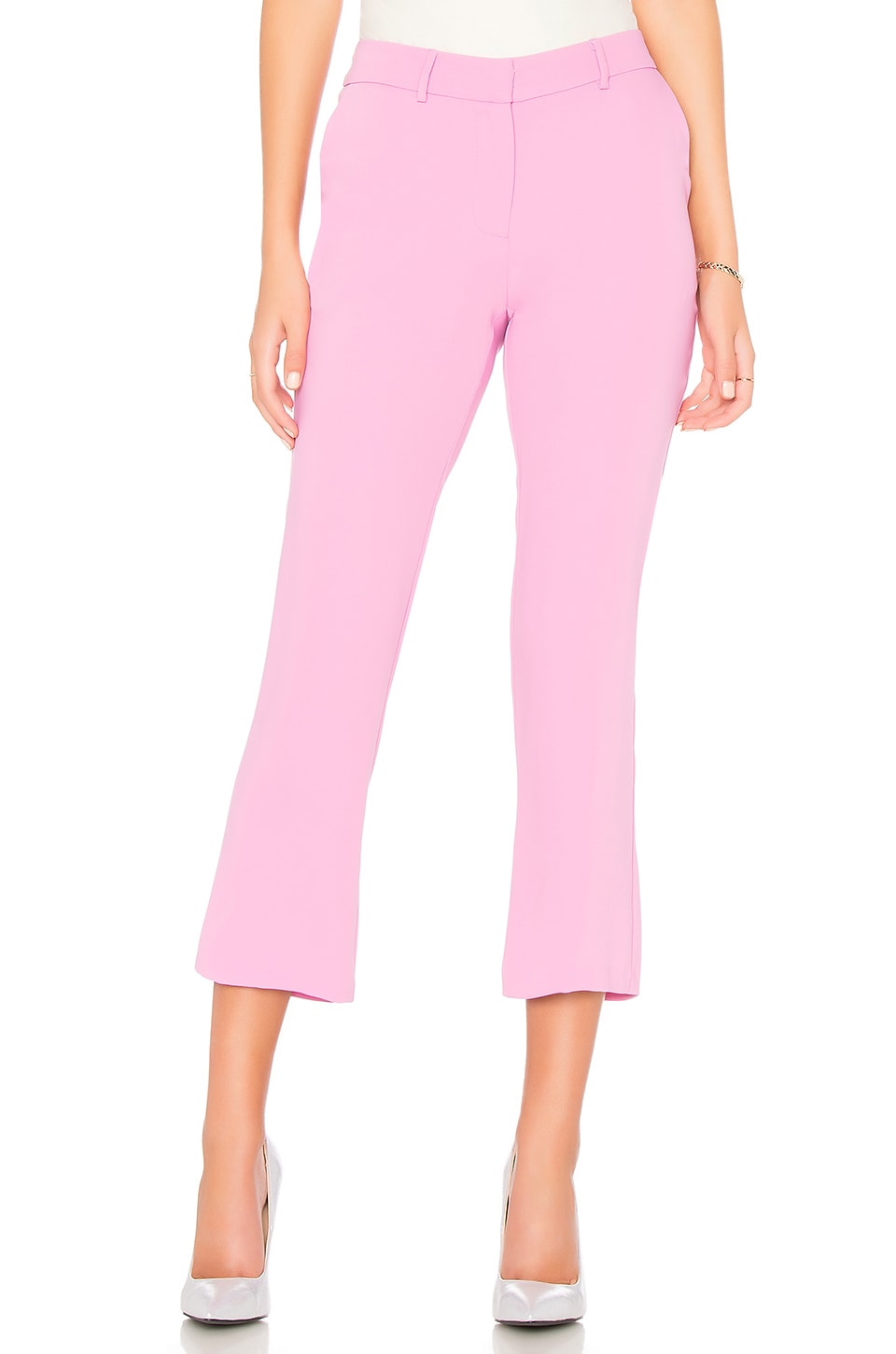Amanda Uprichard X REVOLVE Crop Pant in Sweet Pink | REVOLVE