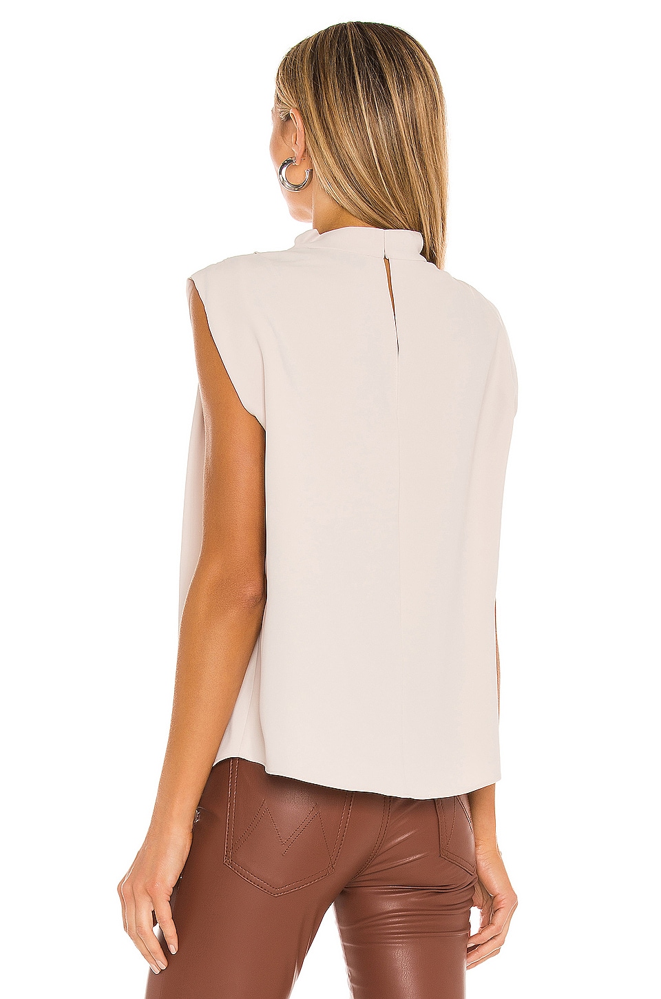 Amanda Uprichard Sleeveless Fabienne Top thumbnail