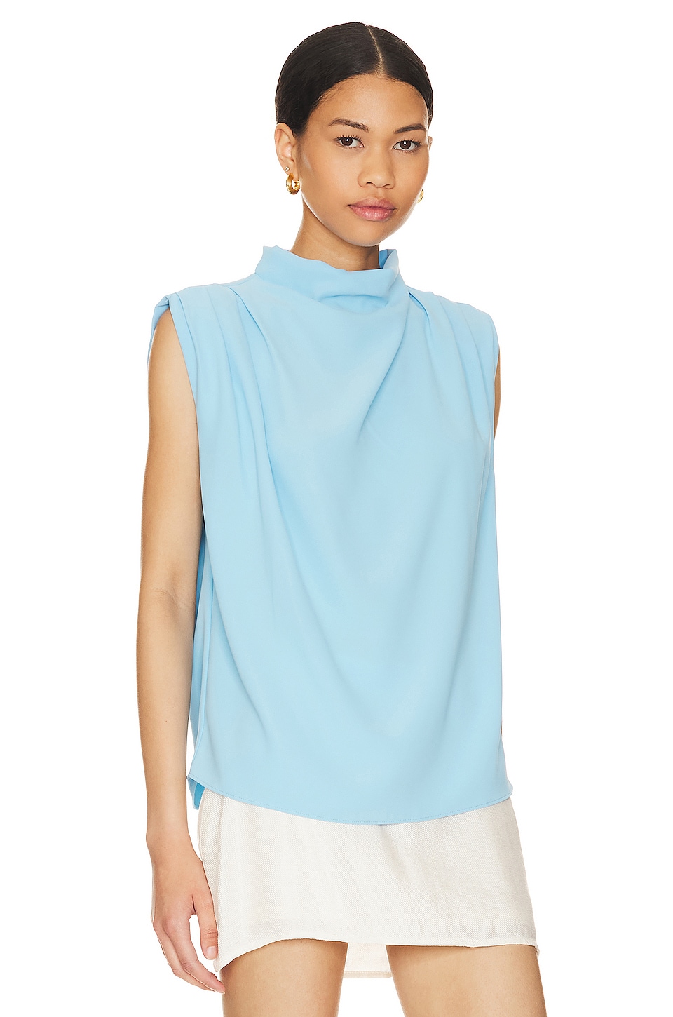 Amanda Uprichard Sleeveless Fabienne Top in