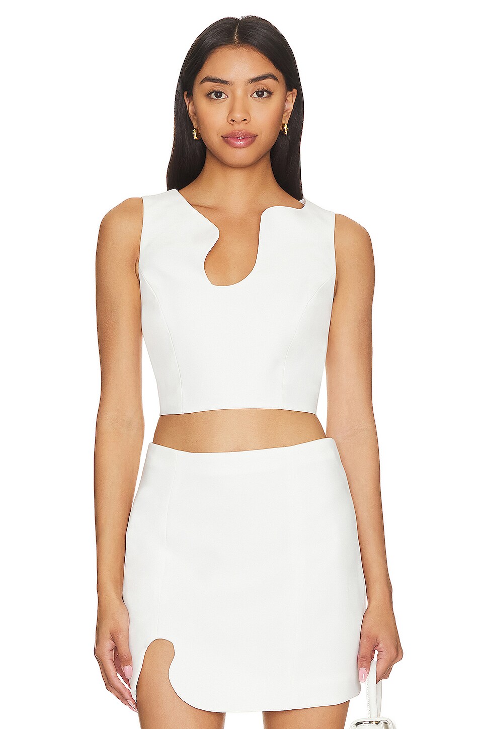 X Revolve Puzzle Sleeveless Top