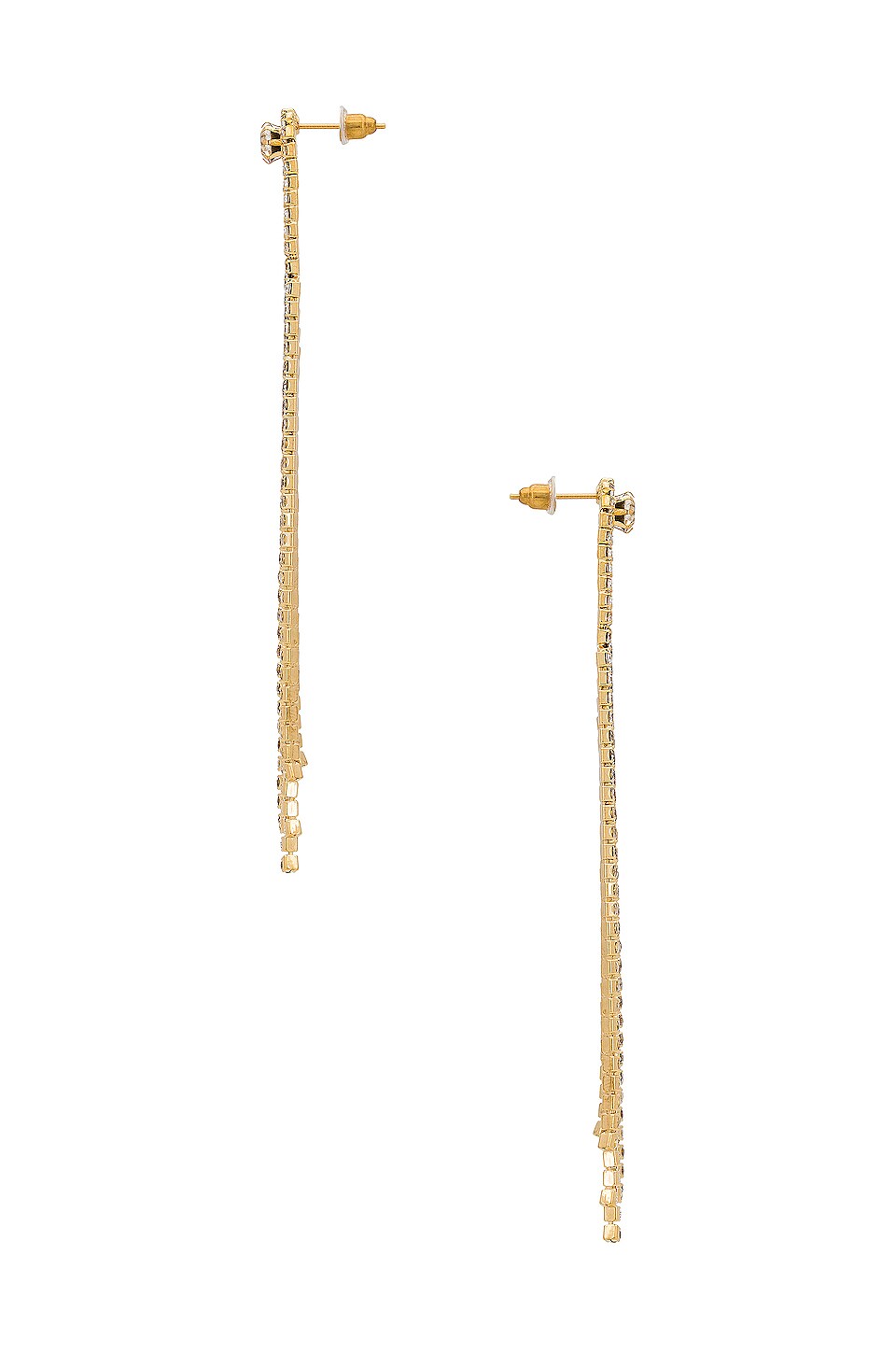 Amber Sceats x REVOLVE Follow The Crystal Earrings in Gold