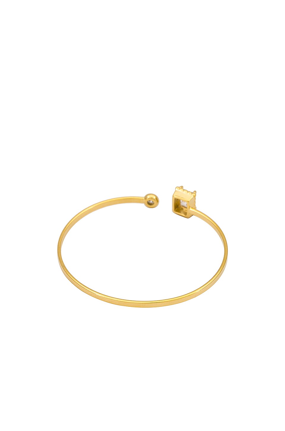 Amber Sceats Simple Cuff in Gold