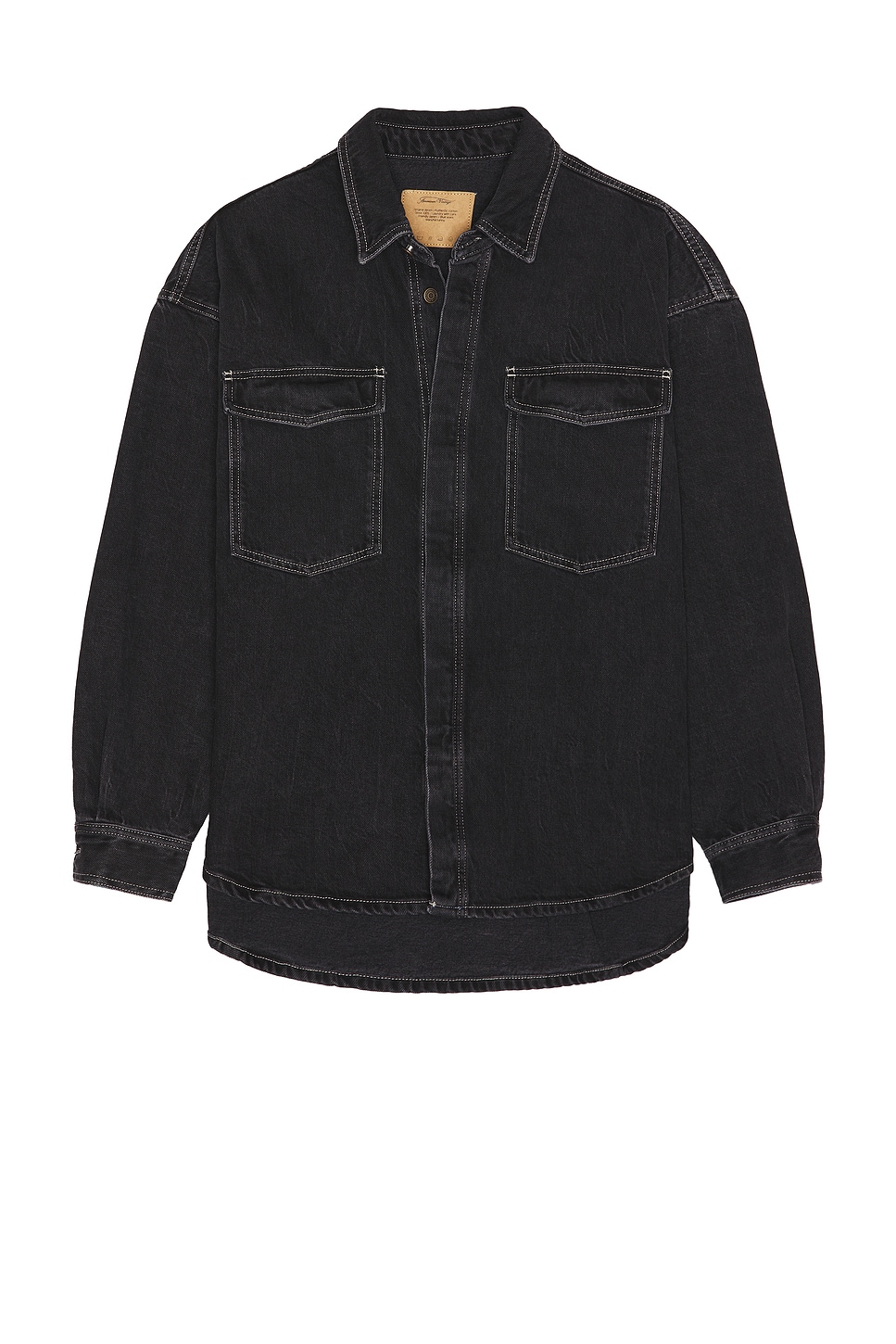 Yopday-b Long Sleeve Denim Shirt - Thumbnail 1