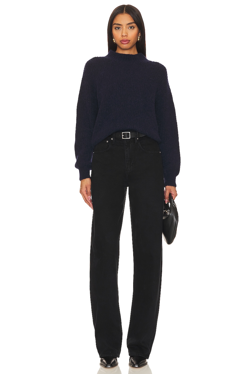 East Mock Neck Sweater