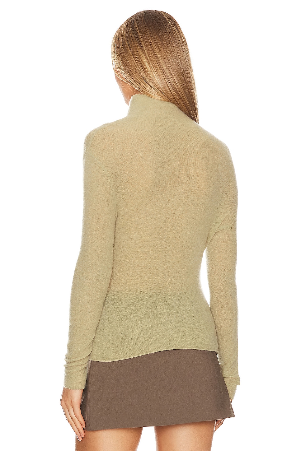 Women's turtleneck sweater - Warm vintage style with timeless elegance