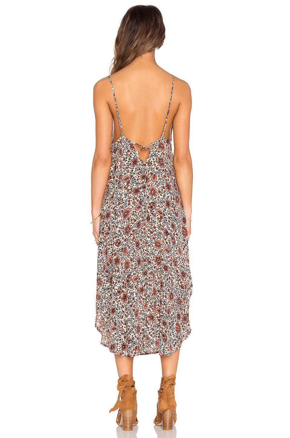 AMUSE SOCIETY Adelaide Dress in Peach