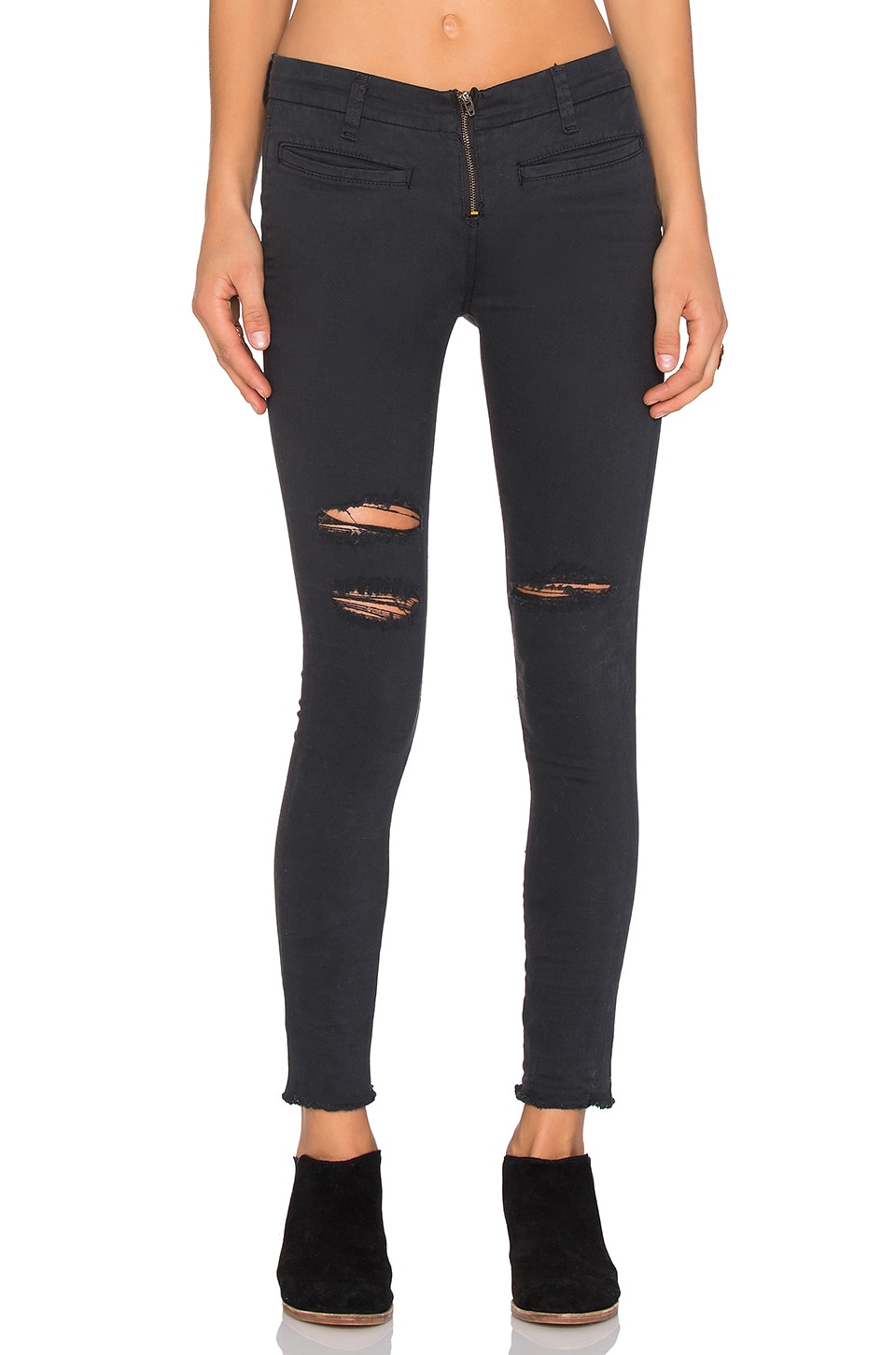 Charcoal Amuse Society Womens Iconic Skinny Jeans