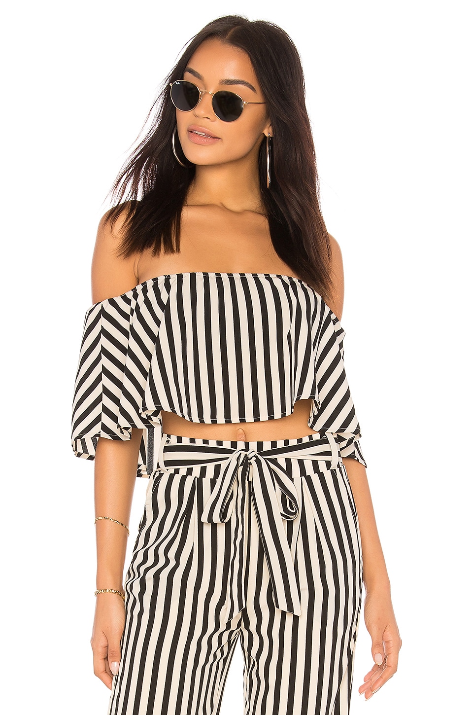 amuse society total flirt 露肩短上装