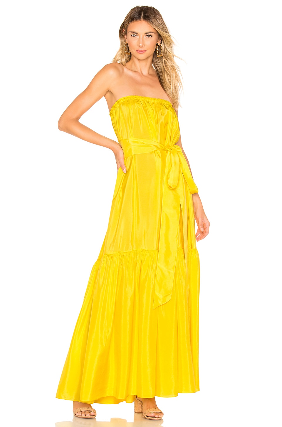 sun yellow dress