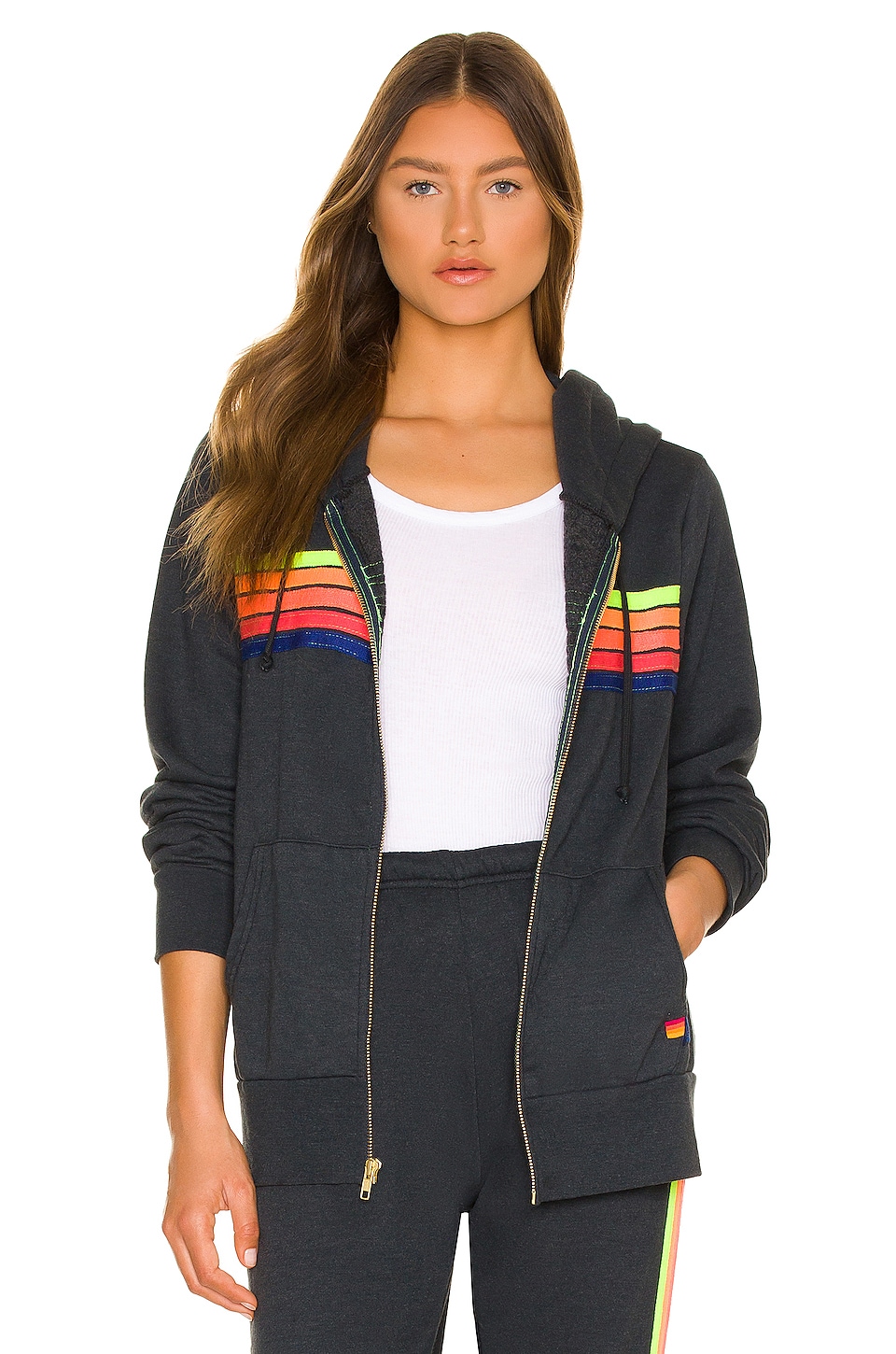 aviator nation rainbow sweatshirt