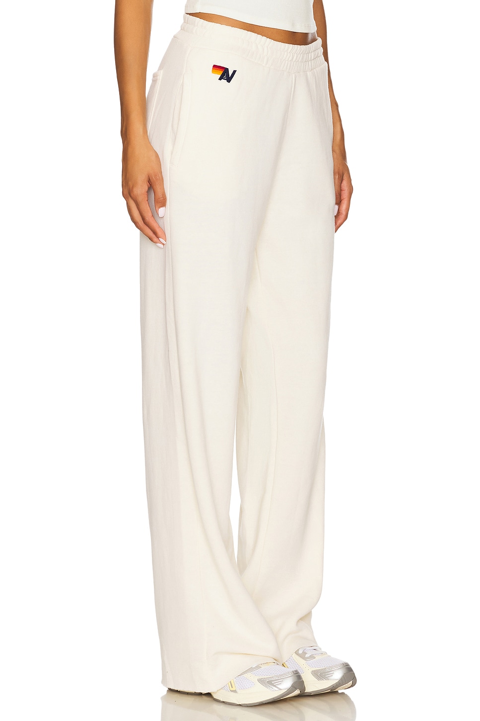 Aviator Nation 5 Stripe Wide Leg Pocket Sweatpant thumbnail