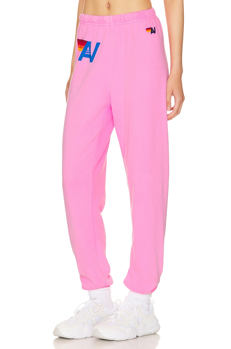 Pink Aviator Nation Sweatpants