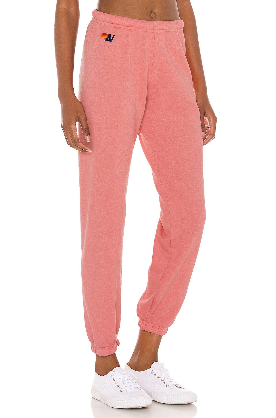 aviator nation sweatpants pink