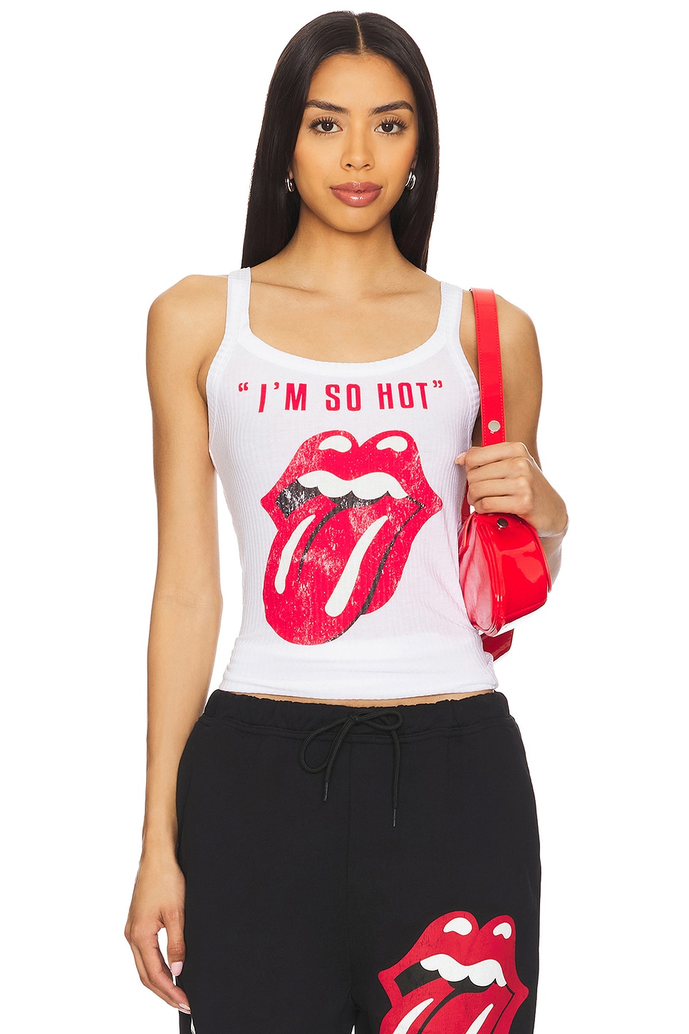 Aniye By Rolling Tank Top in White REVOLVE