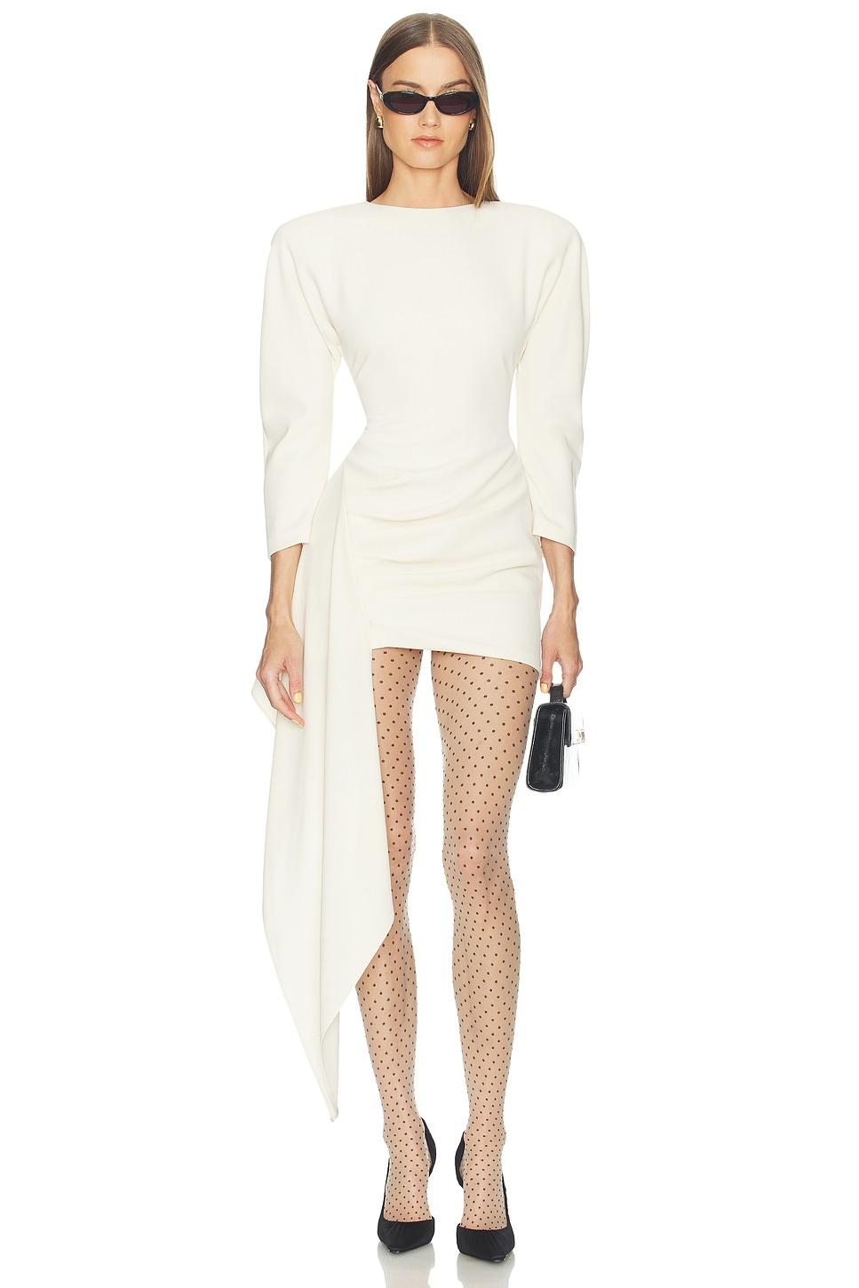 Amanda Ruched Mini Dress