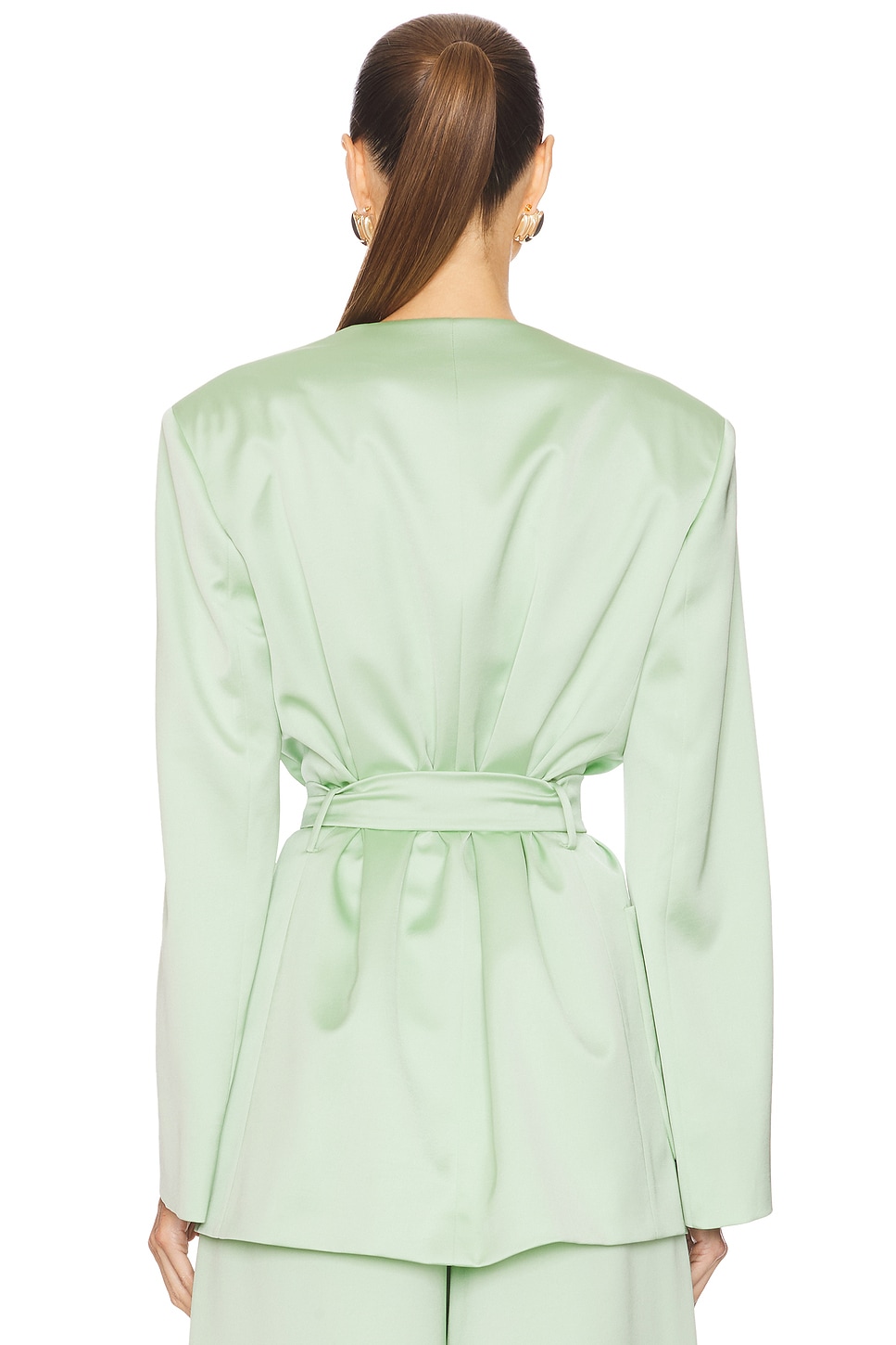 The Andamane Wes Collarless Blazer thumbnail