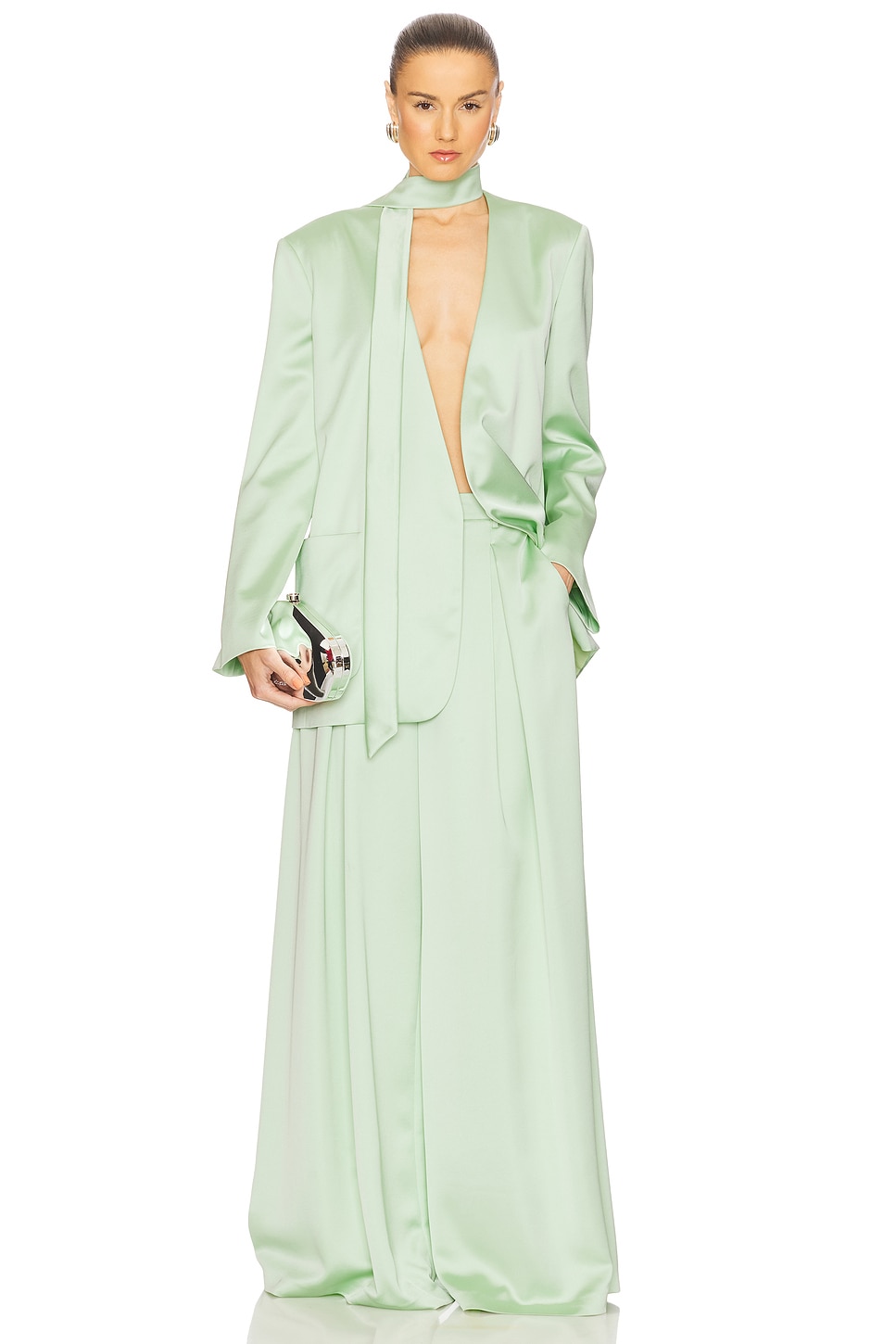 The Andamane Wes Collarless Blazer thumbnail