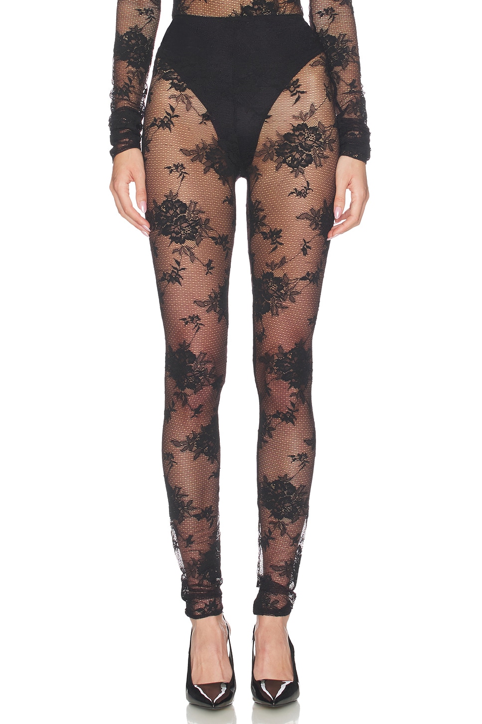 Zillah Lace Leggings - thumbnail 9