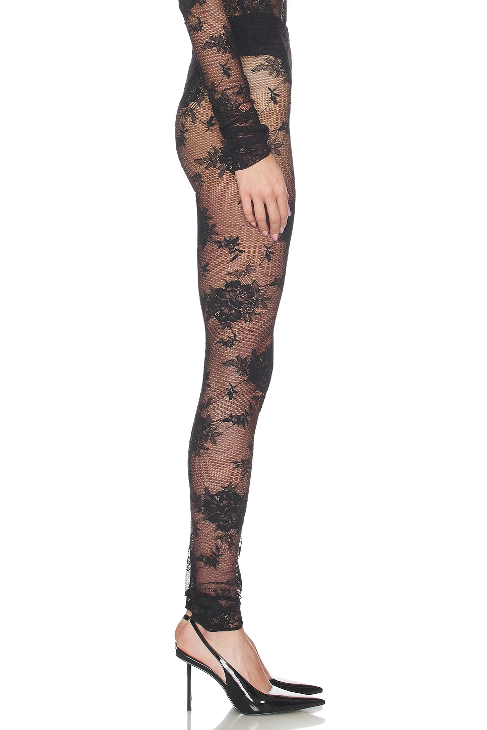 The Andamane Zillah Lace Leggings