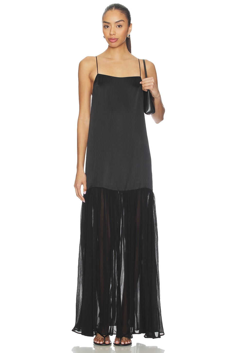 ANINE BING Clementine Dress in Black | REVOLVE