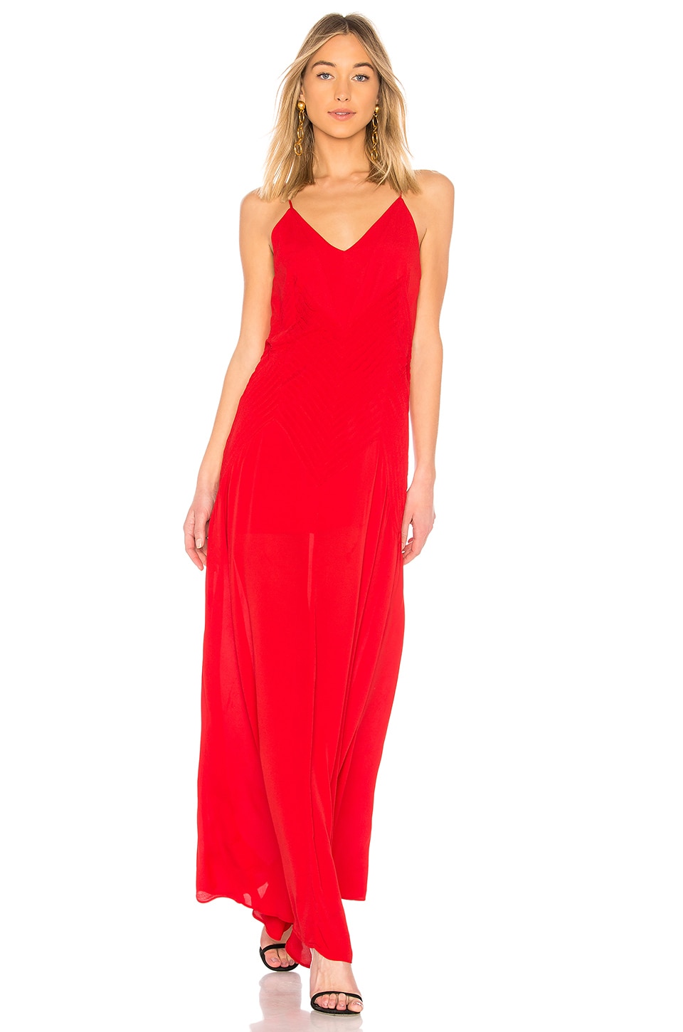 ANINE BING Sophia Dress in Red | REVOLVE