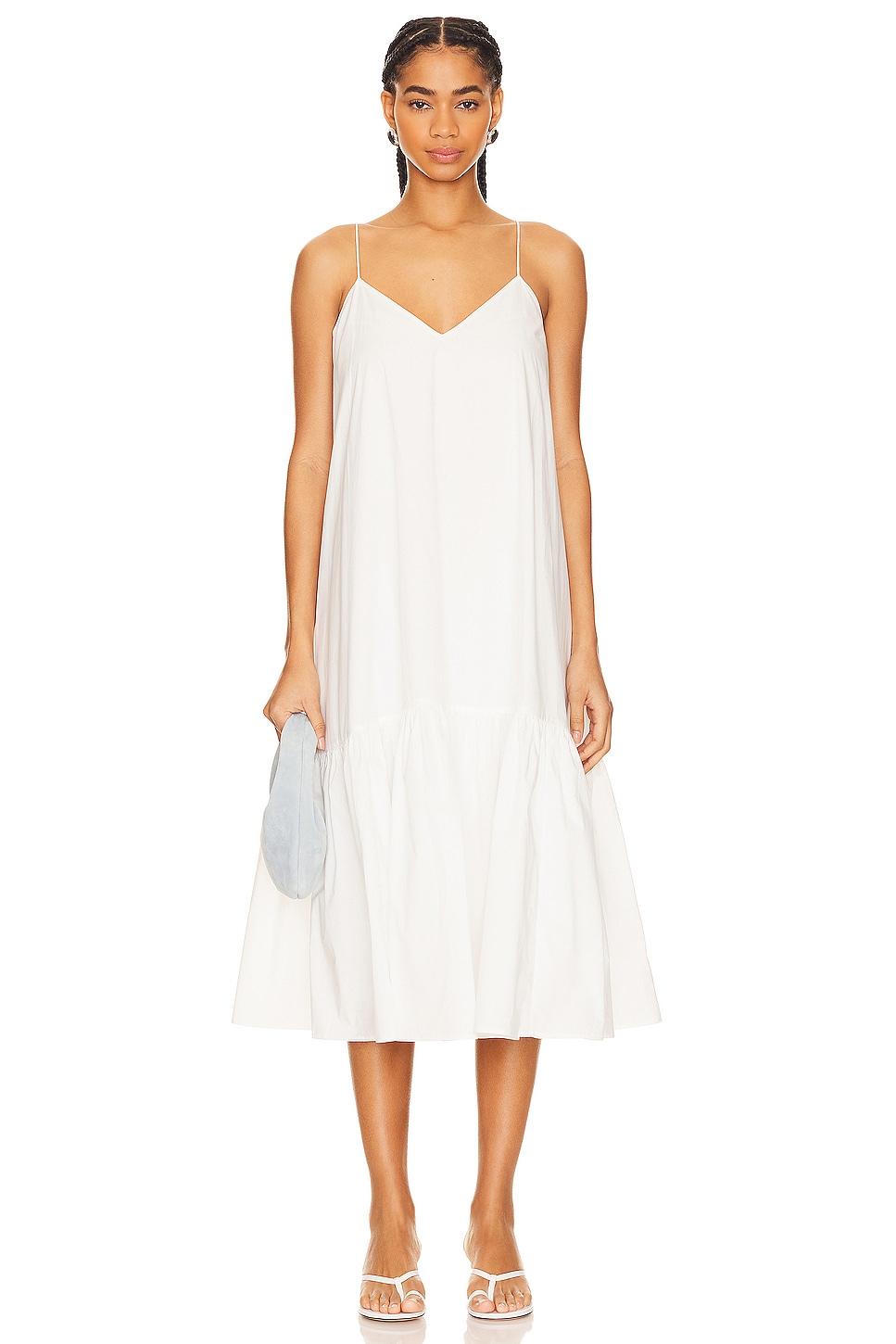 ANINE BING Averie Dress in White REVOLVE