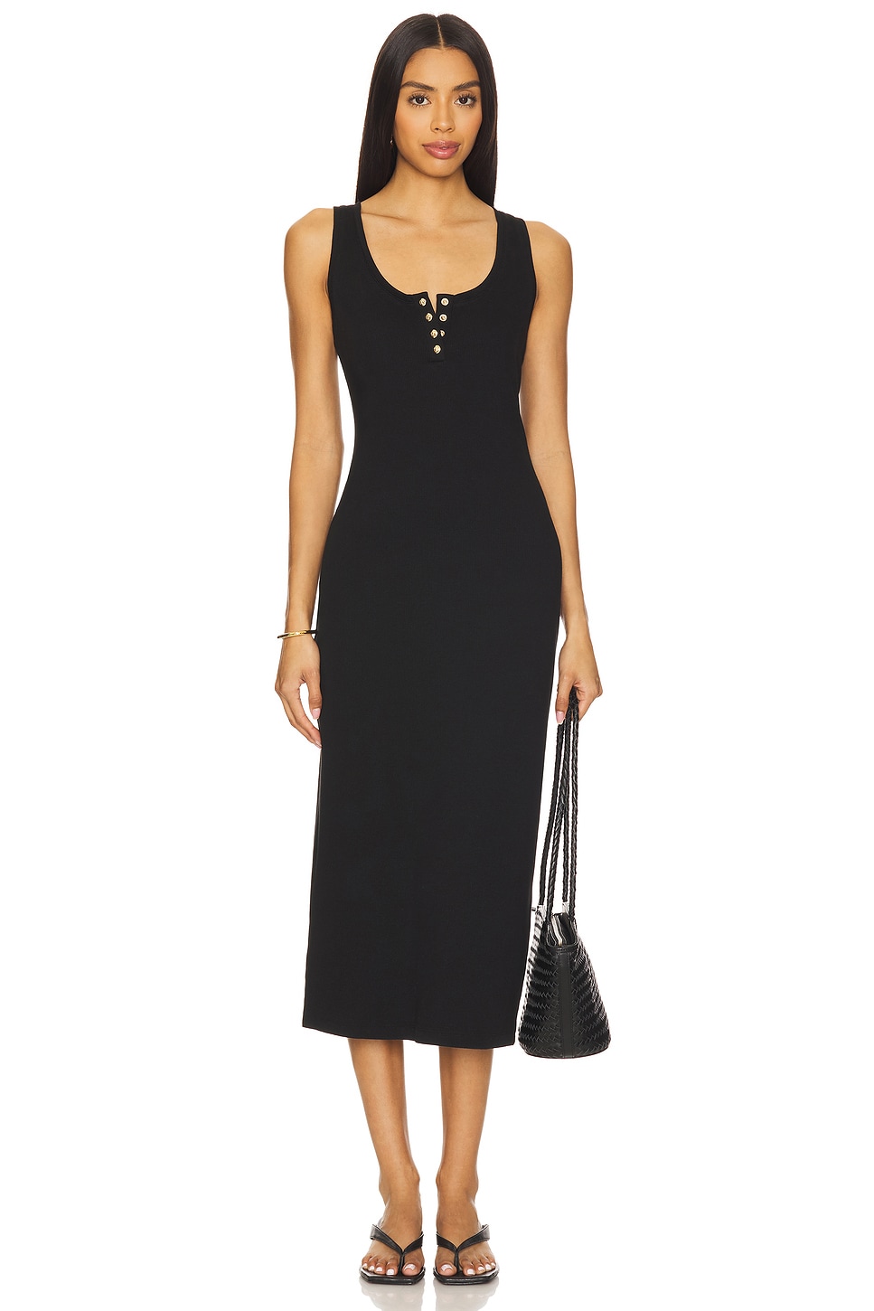 Alessia Tank Midi Dress - Thumbnail 1
