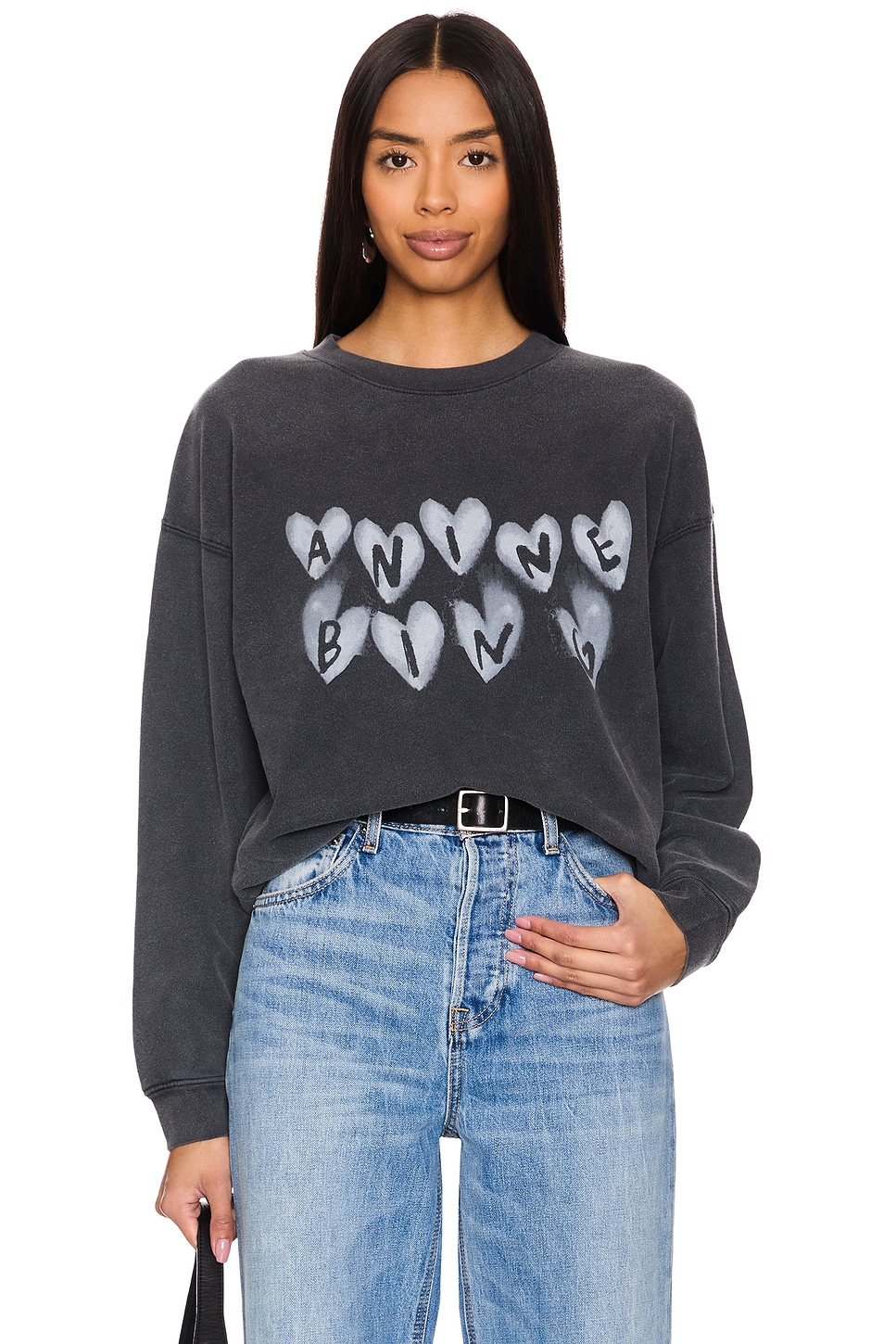 アニービン SPENCER SWEATSHIRT SPOTTED スウェット Anine Bing