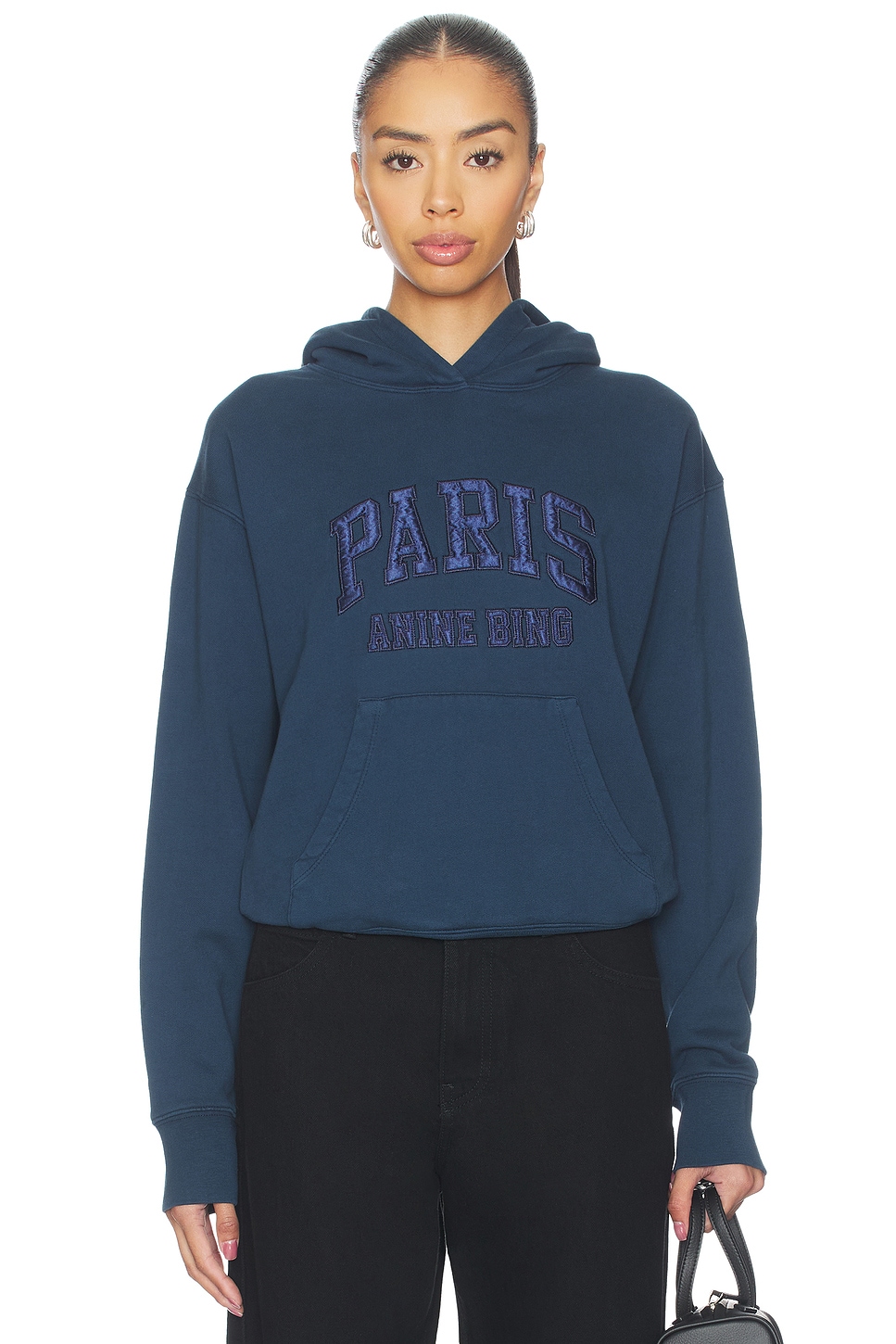 Debbie Shrunken Hoodie Paris