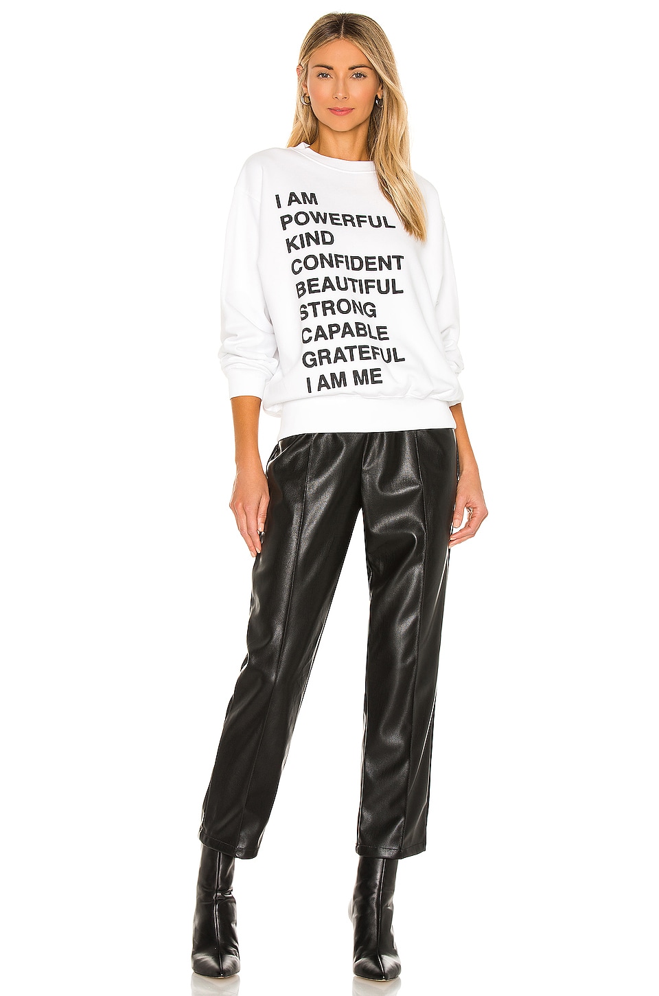 anine bing ramona sweatshirt motorcycle