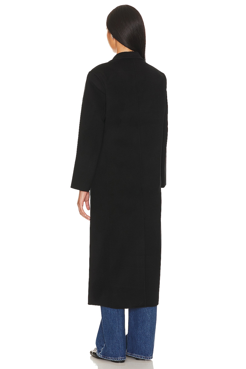 ANINE BING Quinn Coat in Black | REVOLVE