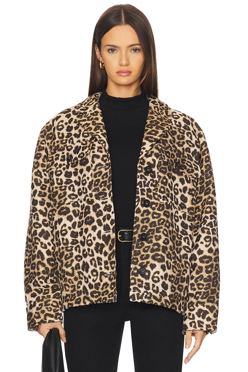 ANINE BING Flynn Jacket in Leo | REVOLVE