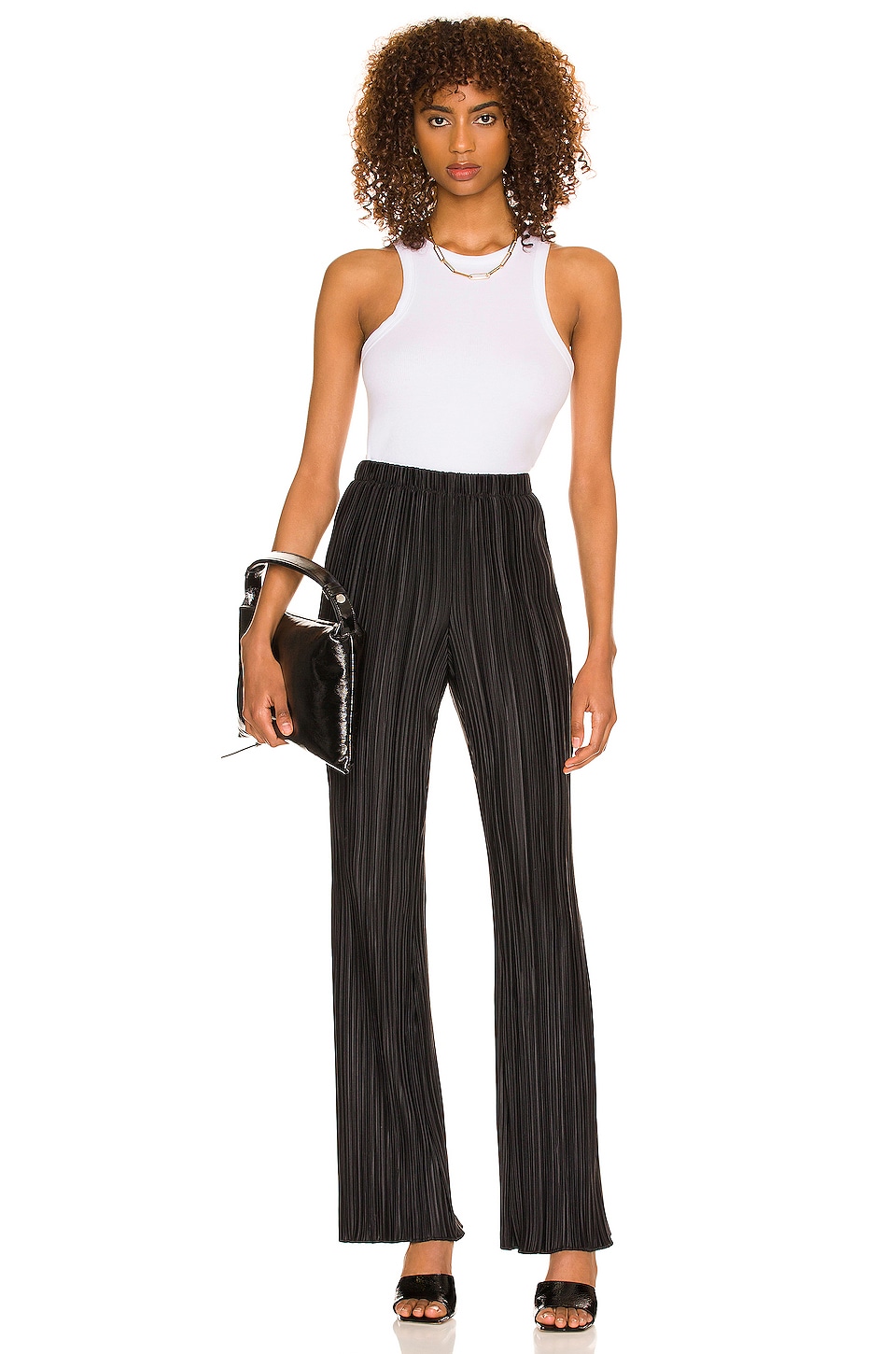 ANINE BING Billie Pant in Black | REVOLVE