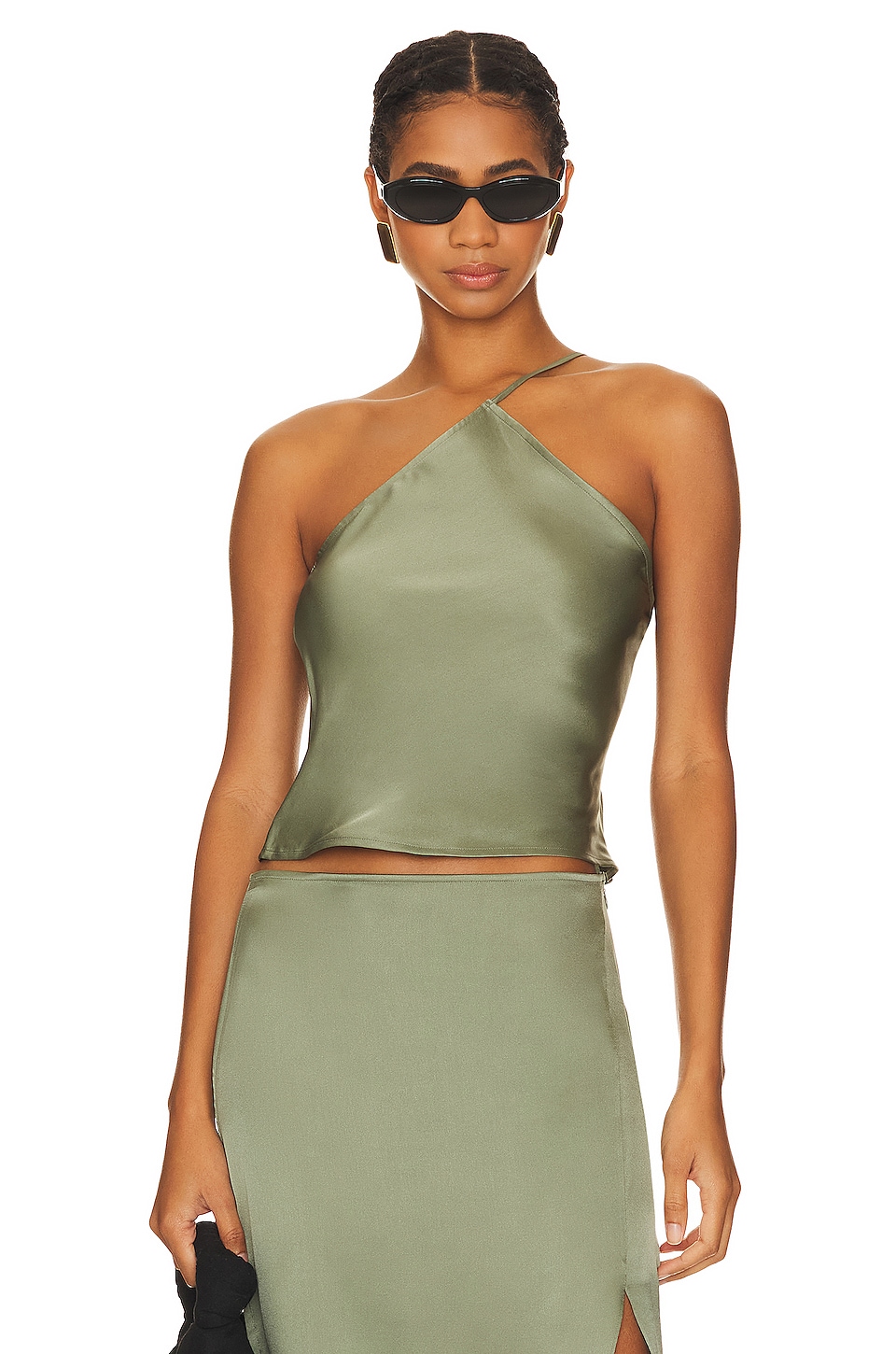 ANINE BING Mandy Top in Artichoke REVOLVE