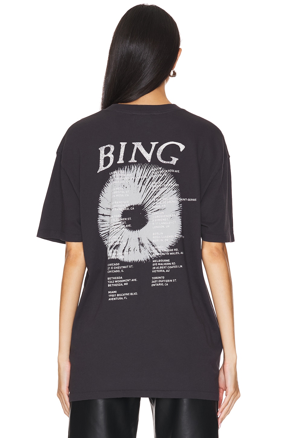 ANINE BING Walker Band Tee thumbnail