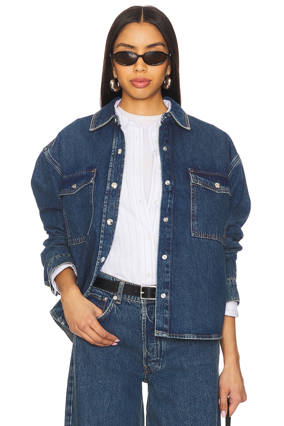 Paxton Shirt in Blue Stripe Paxton Shirt in Blue Stripe