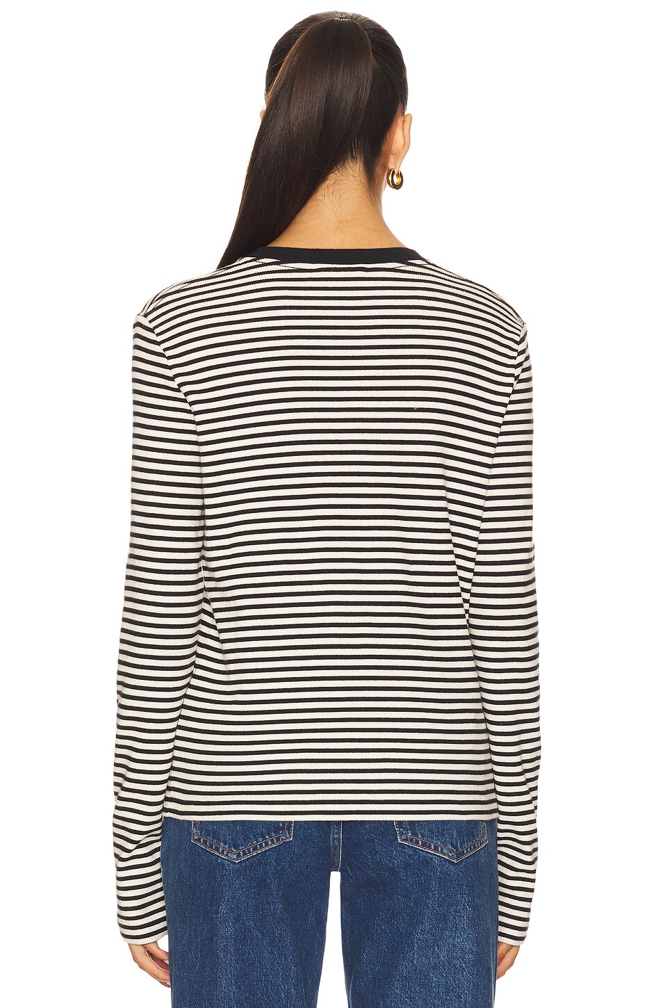 ANINE BING - Alessia Long Sleeve Tee | Plush ANINE BING - Alessia Long Sleeve Tee | Plush