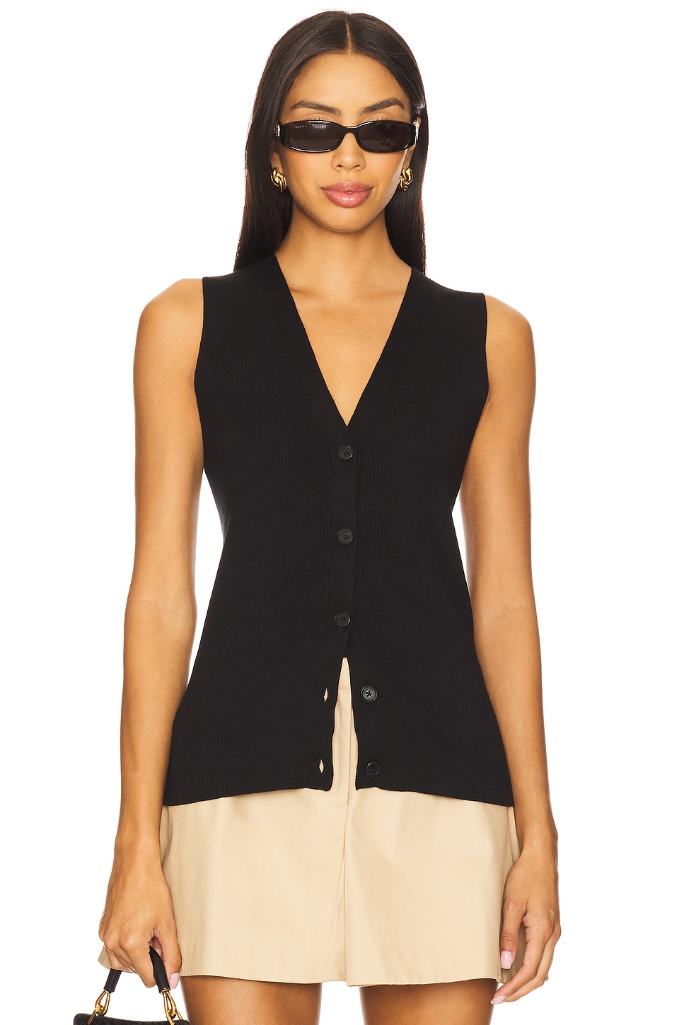 Sさま専用　Bibiy ANGIE SLEEVELESS JACKET ANINE BING Lawrence Vest in Black | REVOLVE